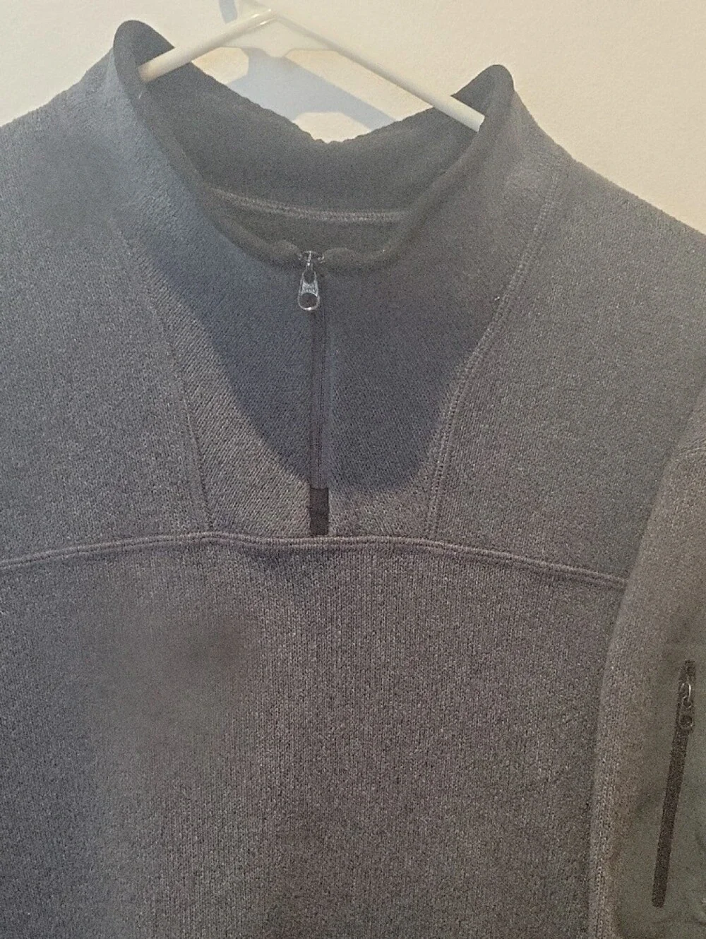 Arc'teryx Dark Gray Half-Zip Fleece Pullover